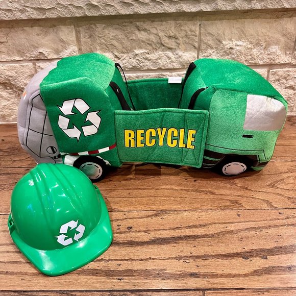 I want to be Other - *Same Day Ship* Last One*NWT Recycle Truck Worker Green Halloween Costume Age3-7